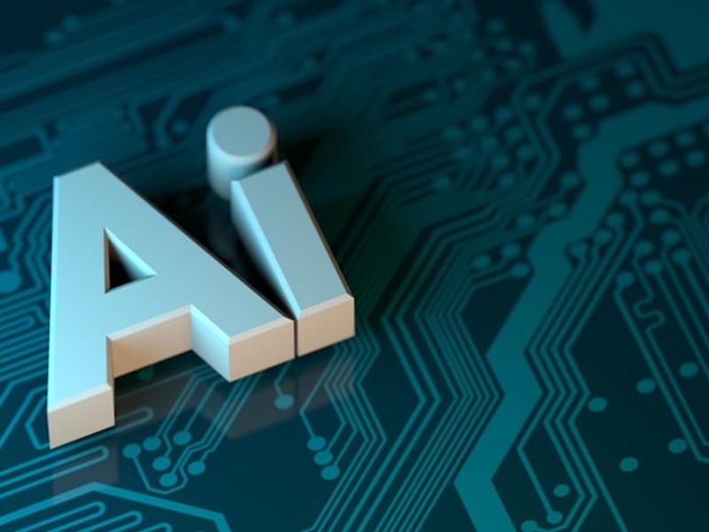 the letter a is placed on top of a circuit board